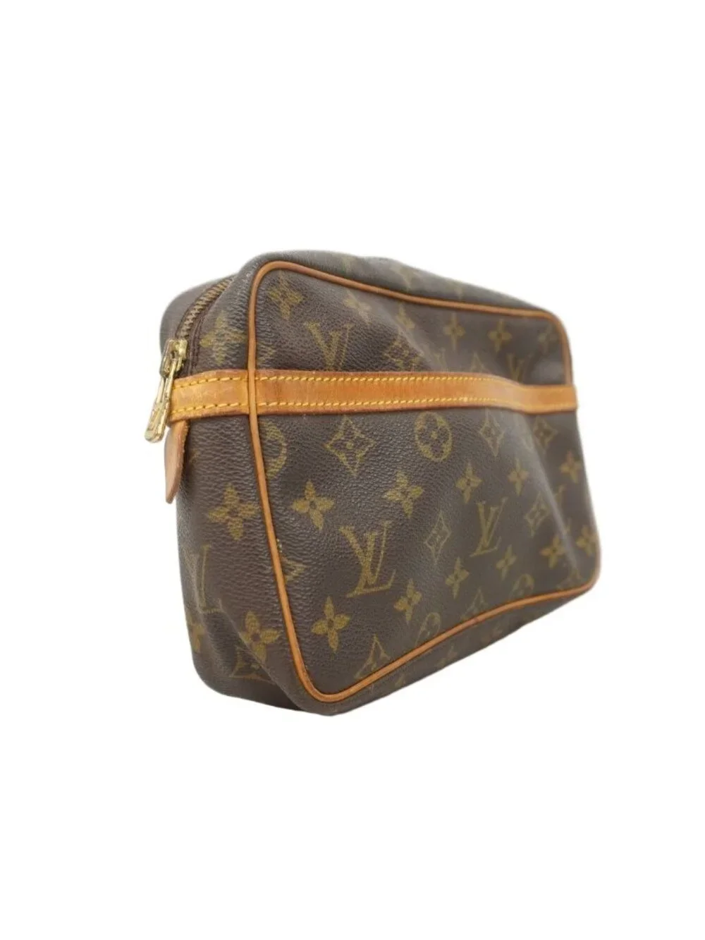 Louis Vuitton Clutch Monogram Compiegne 23 Brown